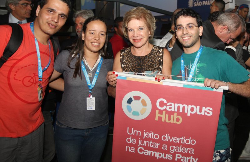 MINISTRA MARTA SUPLICY NA CAMPUS PARTY BRASIL 2014